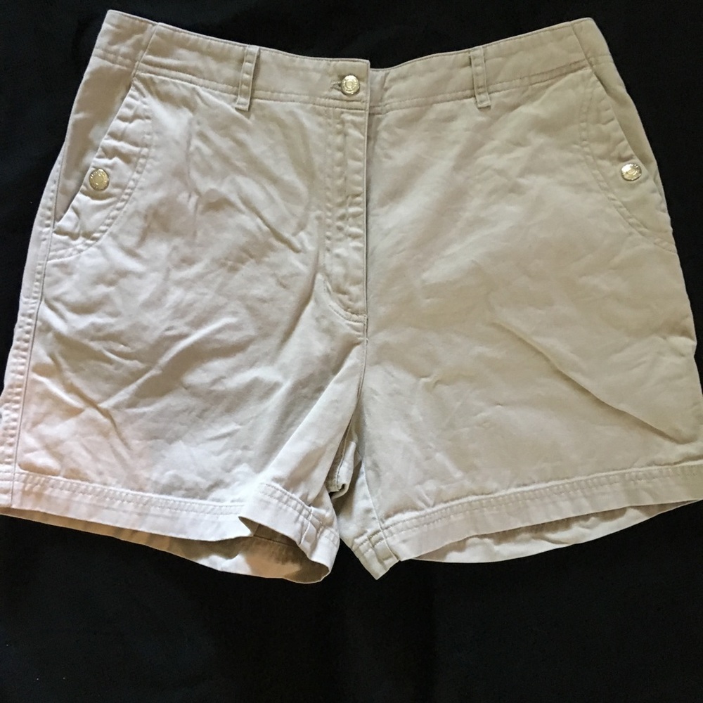 Lauren Ralph Lauren Khaki Shorts Woman’s 12 Petite